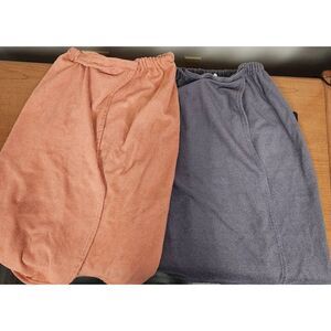 💕Gertex Wrap Spa Towel Large/ Extra Large Lots Of 2, peach and purple